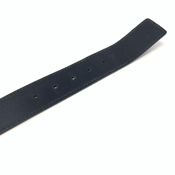 Gucci Interlocking G black leather belt size 95/38 - Picture 15 of 17